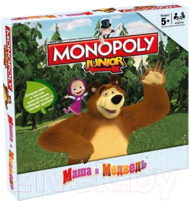 

Настольная игра ИнтерХит, Монополия Юниор. Маша и Медведь / 027854