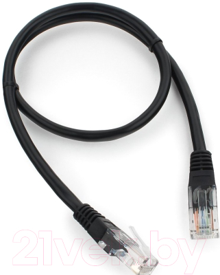 Кабель Cablexpert PP12-0.5M/BK (черный)