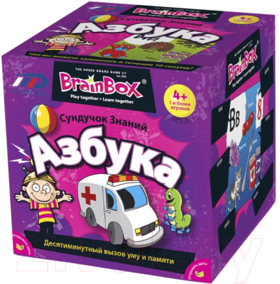 

Настольная игра ИнтерХит, Сундучок знаний. Азбука / 90720