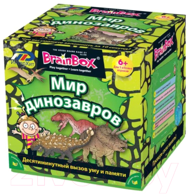 

Настольная игра ИнтерХит, Сундучок знаний. Мир динозавров / 90738