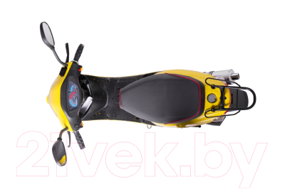 Скутер Moto-Italy Cinquanta 50 (черный/оранжевый)