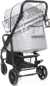 Детская прогулочная коляска 4Baby Moody (Light Grey)