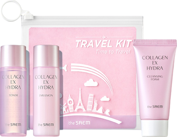 Набор косметики для лица The Saem Collagen EX Hydra Travel Kit