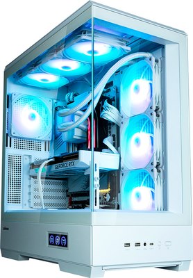 Корпус для компьютера Zalman P50 DS White - 