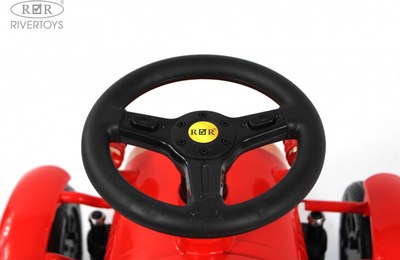 Детский автомобиль RiverToys K222PX (красный)