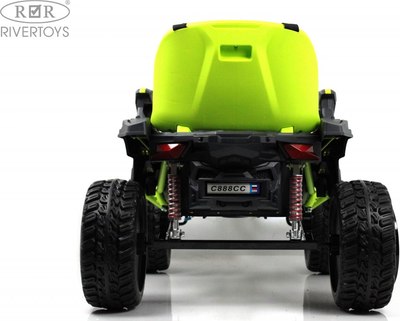 Детский автомобиль RiverToys C888CC (зеленый)