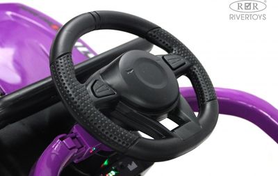 Детский автомобиль RiverToys G005GG (фиолетовый)