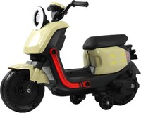 Детский мотоцикл RiverToys G888GG (молочный) - 