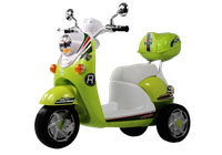 Детский мотоцикл RiverToys Z444ZZ (зеленый) - 