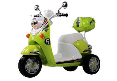 Детский мотоцикл RiverToys Z444ZZ (зеленый)