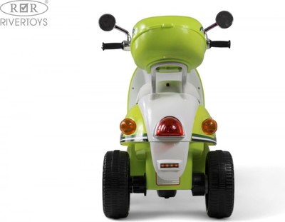 Детский мотоцикл RiverToys Z444ZZ (зеленый)