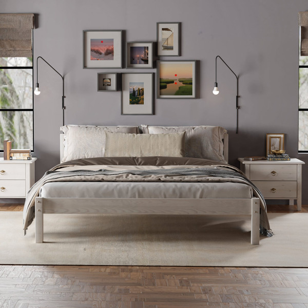 Двуспальная кровать Dipriz Tarva 160x200 / Д.83056.1