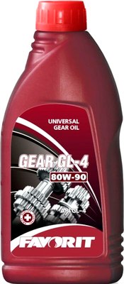 Трансмиссионное масло Favorit 80W90 GL-4 / FV8101-05-E (0.5л) - 