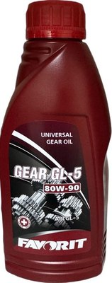 Трансмиссионное масло Favorit 80W90 GL-5 / FV8102-05-E (0.5л) - 