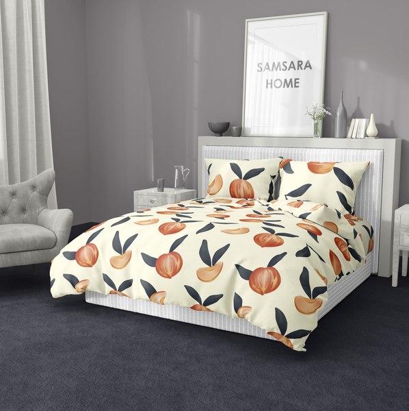 Комплект наволочек Samsara Home Солнечный Паттерн 50x70 ПК5070Н-2