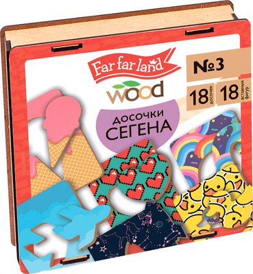 

Сортер, Лото Досочки Сегена №3. Far far land wood / 04837