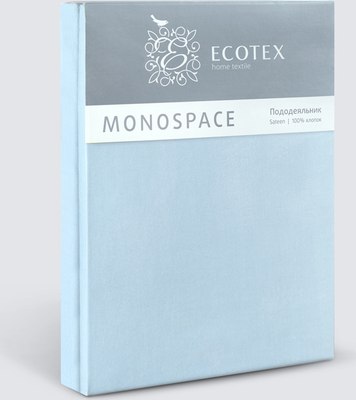 Пододеяльник ECOTEX Моноспейс 1.5сп / ПДС1 (голубой)