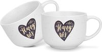 Набор кружек Fissman Happy Day With Heart 3733 (2шт) - 