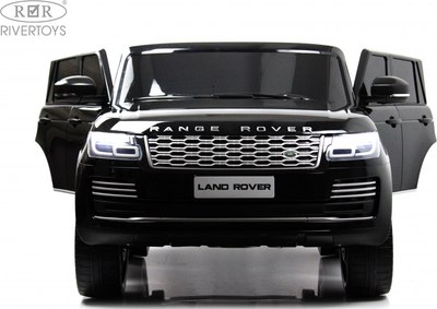 Детский автомобиль RiverToys Range Rover HSE 4WD / Y222YY (черный глянец)