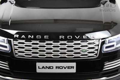 Детский автомобиль RiverToys Range Rover HSE 4WD / Y222YY (черный глянец)