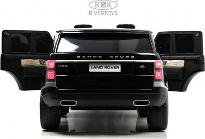 Детский автомобиль RiverToys Range Rover HSE 4WD / Y222YY (черный глянец)