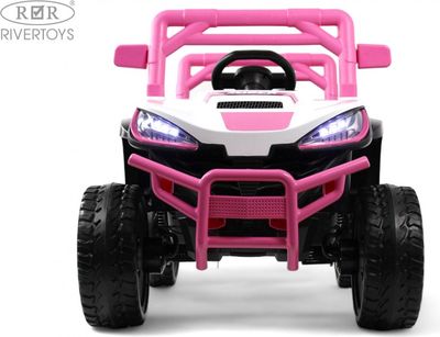 Детский автомобиль RiverToys L888LL (розовый)