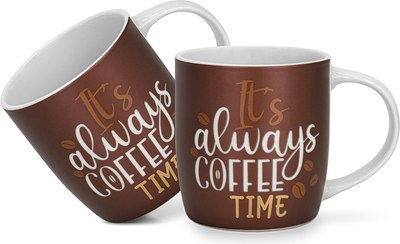 Набор кружек Fissman It's Always Coffee Time 3712 (2шт) -