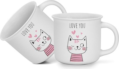 Набор кружек Fissman Love You 3714 (2шт) -