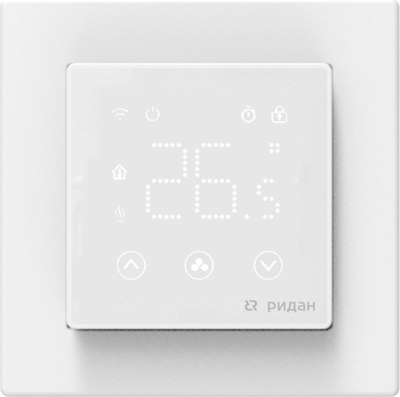 Терморегулятор для климатической техники Ридан Clever 21RT0108R (белый) - 