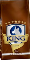 Сухой корм для собак KING Plus с говядиной для средних и крупных пород (15кг) - 