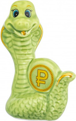 

Статуэтка, Змея с монетой / 330913