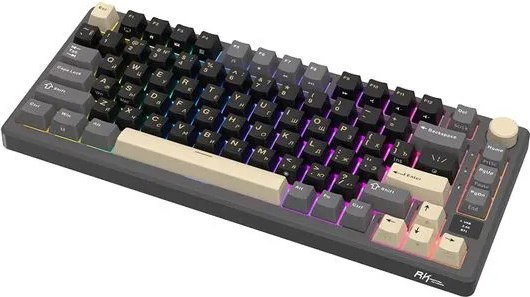 Клавиатура Royal Kludge RK-M75 RGB (Phantom, Silver Switch)