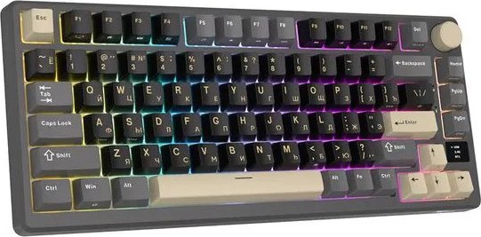 Клавиатура Royal Kludge RK-M75 RGB (Phantom, Silver Switch)