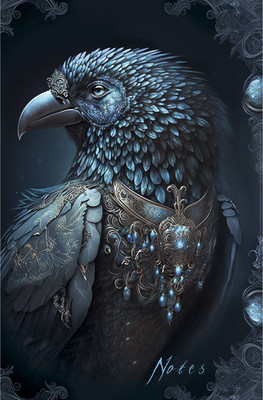 Записная книжка Listoff Фантастическая птица / КЗФ5964048 - 