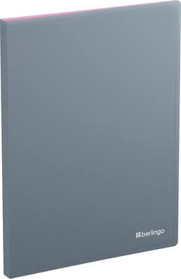 Папка для бумаг Berlingo Soft Touch Pro / FS4_17933 (серый) - 