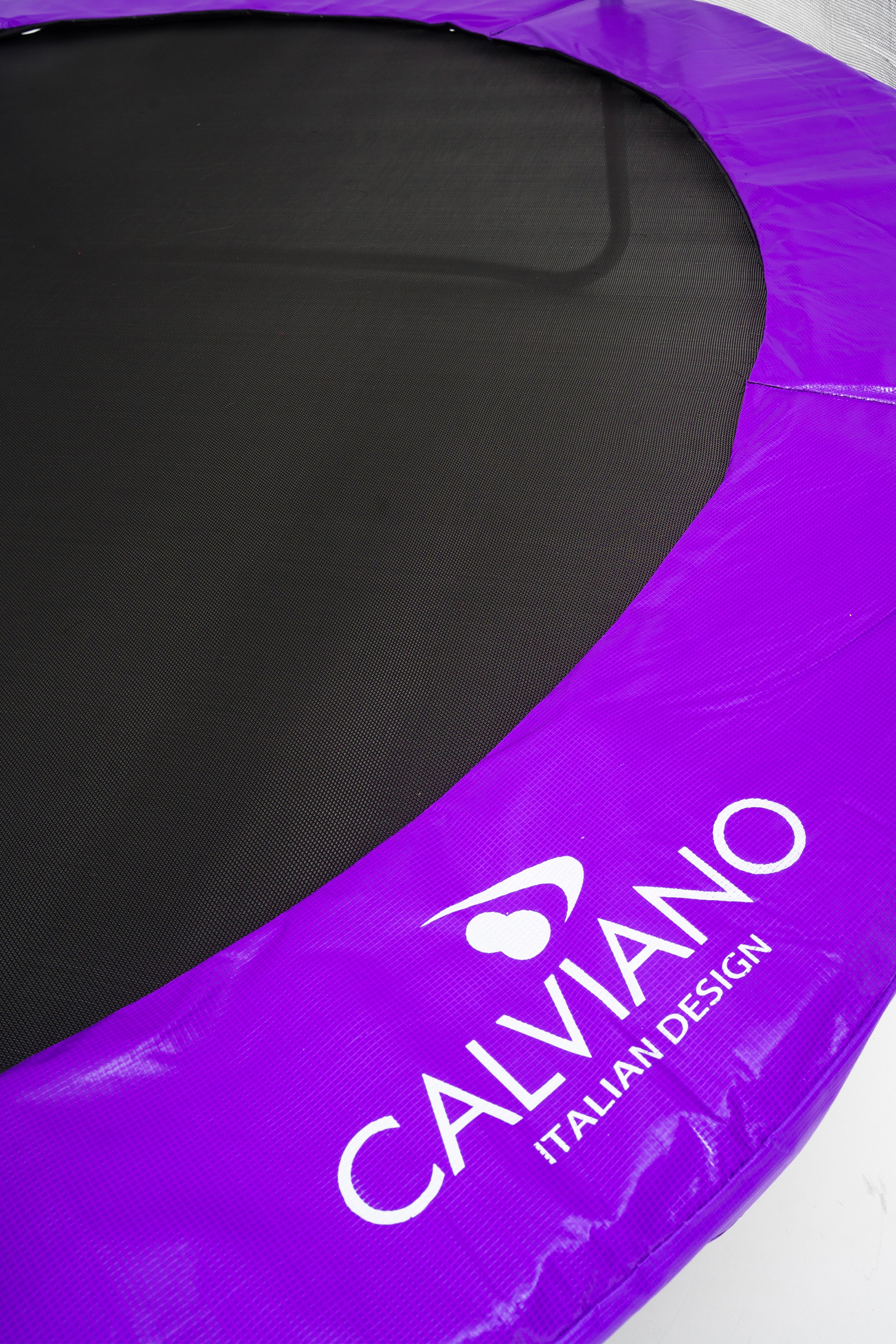 Батут Calviano 374см 12ft Inside master purple