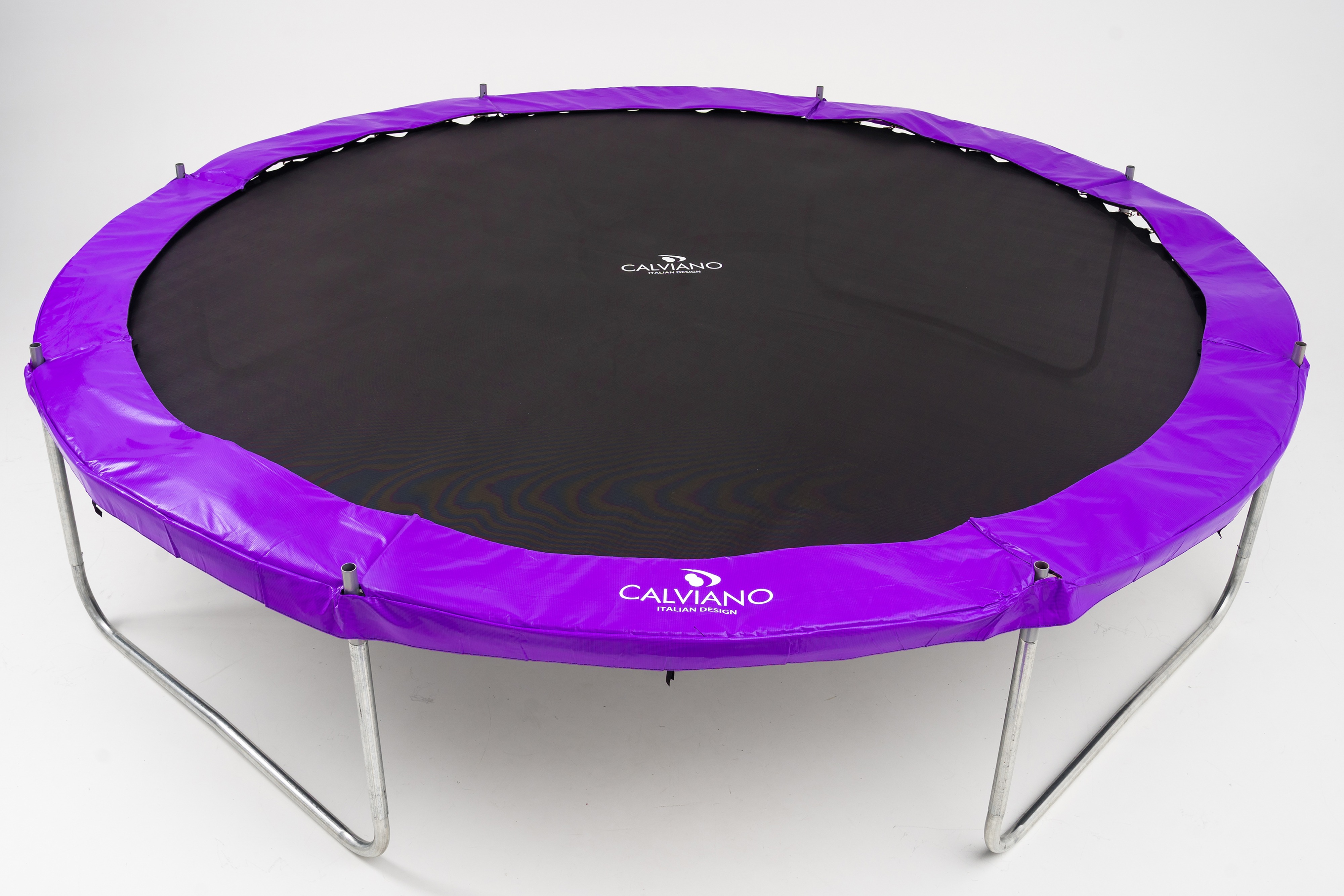 Батут Calviano 374см 12ft Inside master purple