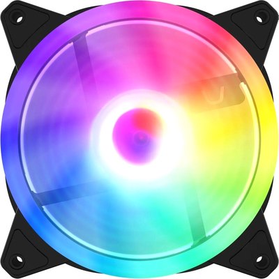 

Вентилятор для корпуса, GG-CF120ARGB2-PWMBK ARGB