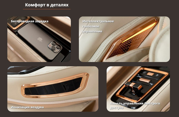 Изображение товара Массажное кресло Richter Triumph (черный)