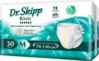 Подгузники для взрослых Dr.Skipp Basic р.M (30шт) - 