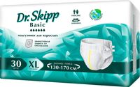 Подгузники для взрослых Dr.Skipp Basic р.XL (30шт) - 