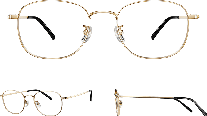 Очки для компьютера Xiaomi Blue Light Blocking Glasses HMJ06LM/BHR8793GL (золото) — фото 2