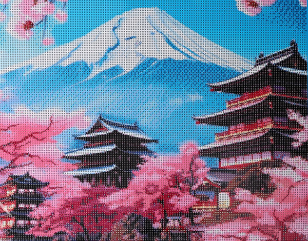 Изображение товара Набор алмазной вышивки Школа талантов Япония / 9929712