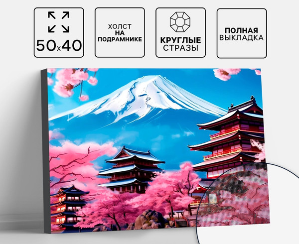 Изображение товара Набор алмазной вышивки Школа талантов Япония / 9929712