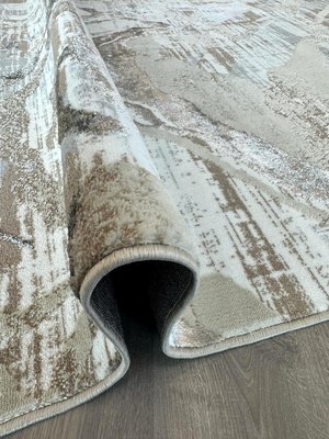 Ковер Radjab Carpet Бьянка Прямоугольник D007A / 7660RK-B (3x5, Cream Shirink/Vizon Fdy)