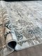 Миниатюра изображения товара Ковер Radjab Carpet Бьянка Прямоугольник D008A / 8077RK-B (1.4x2, Cream Shirink/Blue Fdy)