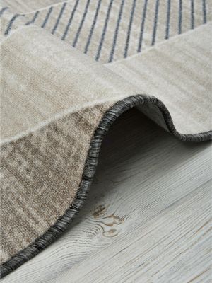 Ковер Radjab Carpet Рио 127 Прямоугольник p2812a2y / 11190RK (1.6x2.3, Grey)