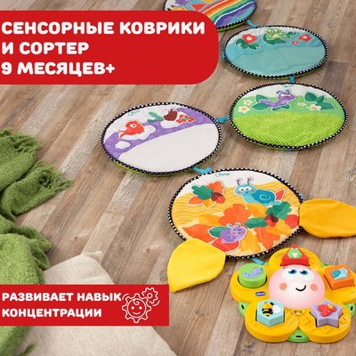 Развивающий игровой набор Chicco 4 сезона / 00011315000000