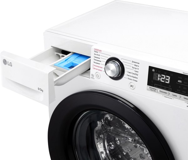 Стирально-сушильная машина LG F2V3FR6W