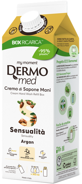 Мыло жидкое Dermomed Sensuality с арганой (900мл)